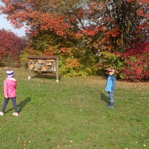 Spielen im Garten